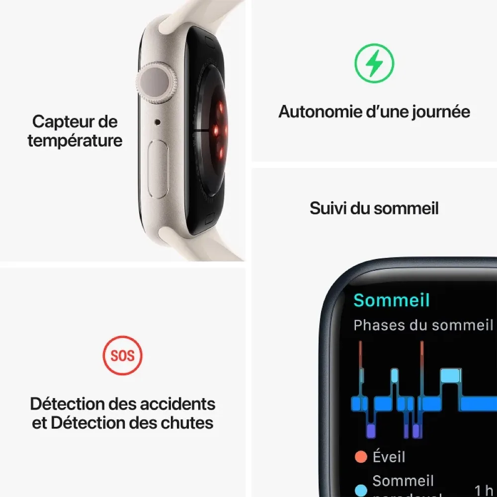 Pourquoi choisir l'Apple Watch Series 8 ?