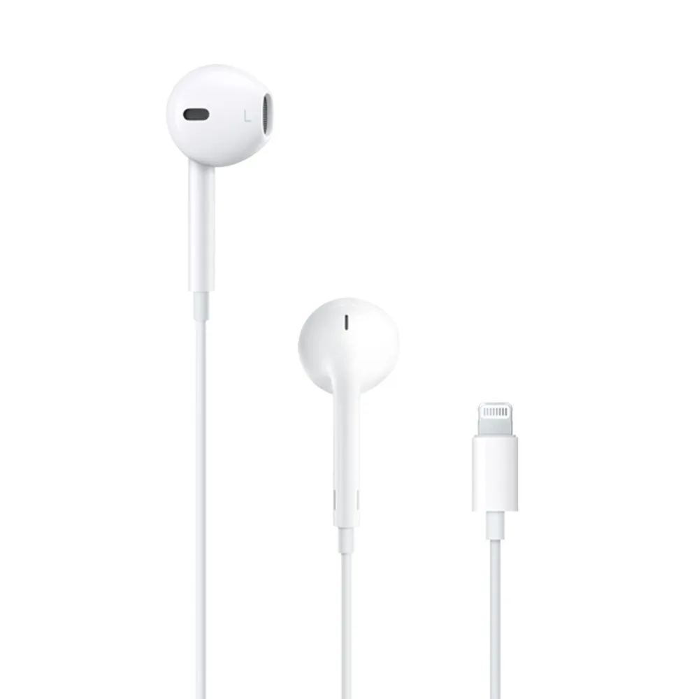 Les écouteurs officiels Apple en Lightning