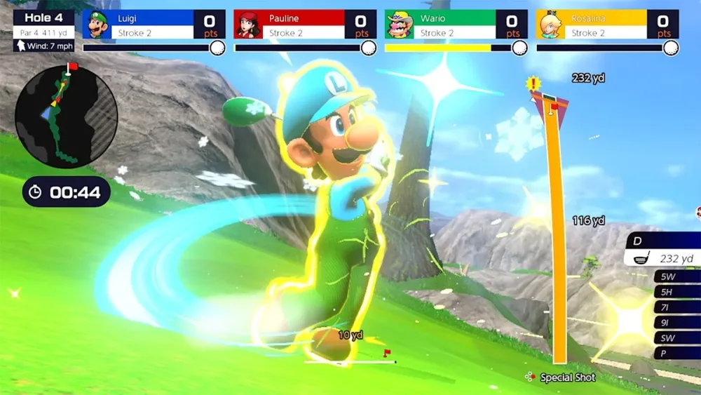 Le golf, façon Mario