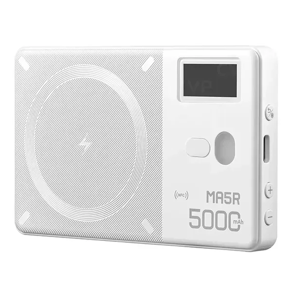Godox MA5R (lampe LED RGB magnétique + power bank) Batterie 4900 mAh et fixation magnétique ezone maroc avito electroplanet