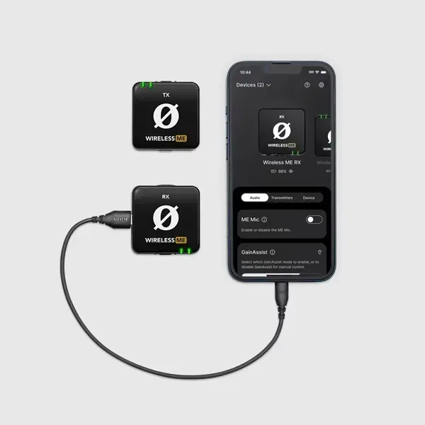 RODE Wireless ME Dual (kit 2 TX + 1 RX) Deux émetteurs, un récepteur ezone maroc avito electroplanet