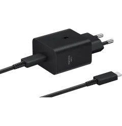 Chargeur Samsung 45W USB-C avec câble vue 1 ezone maroc avito electroplanet