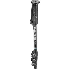 Manfrotto MM290C4 (monopode carbone, 4 sections) vue 1 ezone maroc avito electroplanet