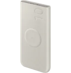 Samsung Powerbank 10 000 mAh 25W sans fil vue 3 ezone maroc avito electroplanet