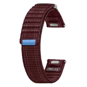 Bracelet en tissu Samsung pour Galaxy Watch7 (S/M) — Bordeaux