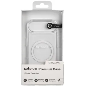 Tadamall Coque Premium transparente MagSafe pour iPhone Air