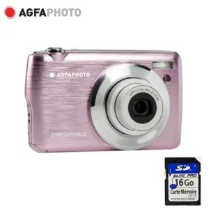 Appareil Photo Numérique Agfaphoto DC8200 Rose - ezone.ma prix maroc avito marketplace
