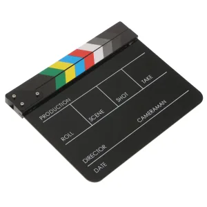 Clap de cinéma acrylique (noir) - ezone.ma prix maroc avito marketplace