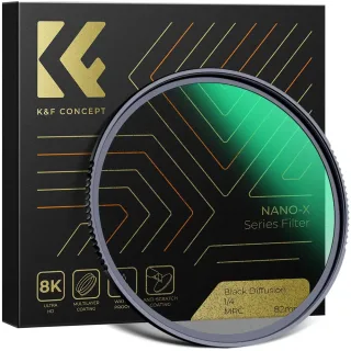 Filtre K&F Nano-X Black Diffusion 1/4 Ultra-Clair ezone maroc avito electroplanet