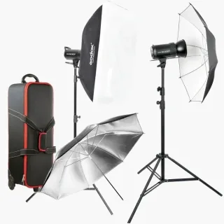 Godox SK400III-V (kit 2 flashs 400 Ws + softbox + parapluies) ezone maroc avito electroplanet
