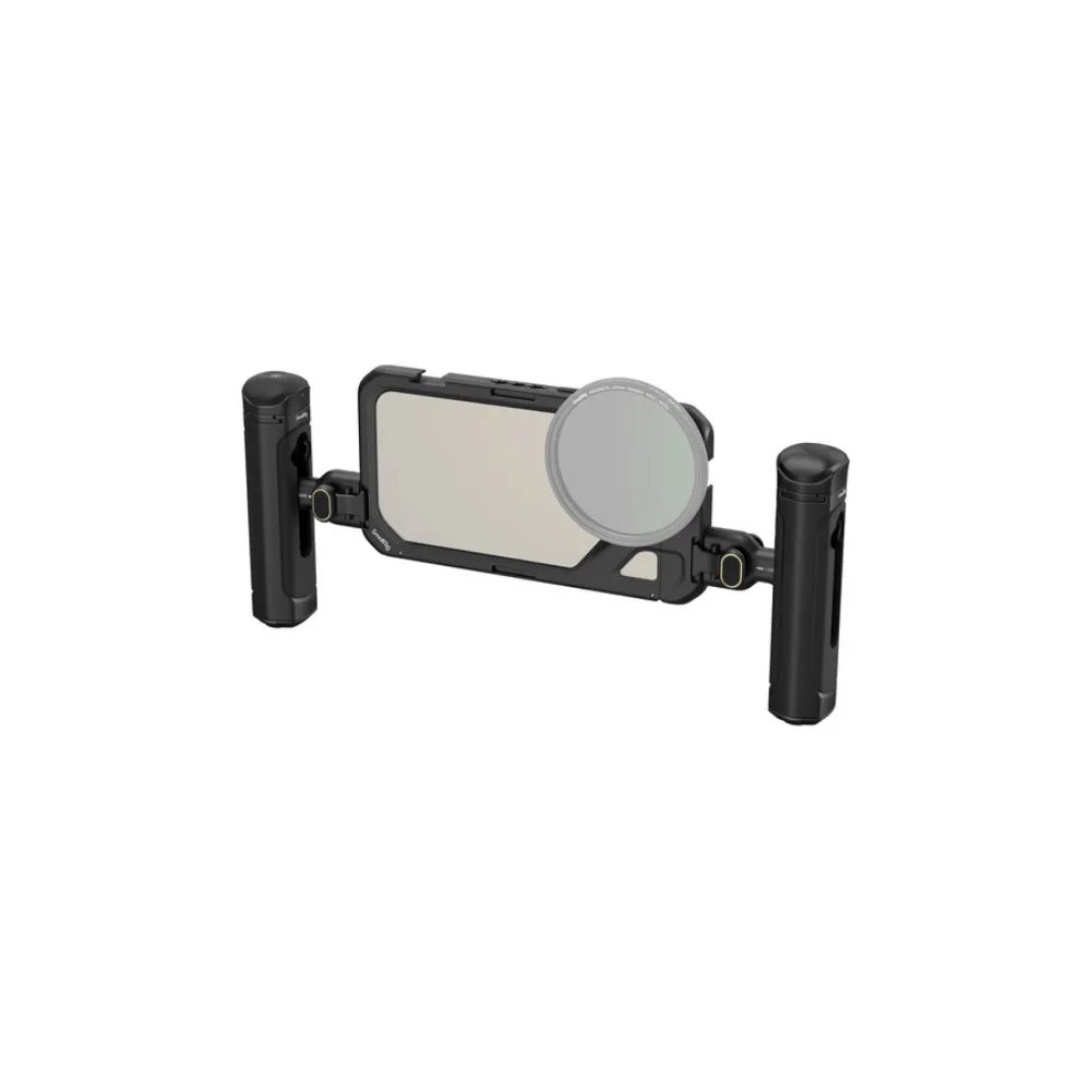 Cage vidéo mobile SmallRig avec double poignée pour iPhone 15 Pro Max ezone maroc avito electroplanet