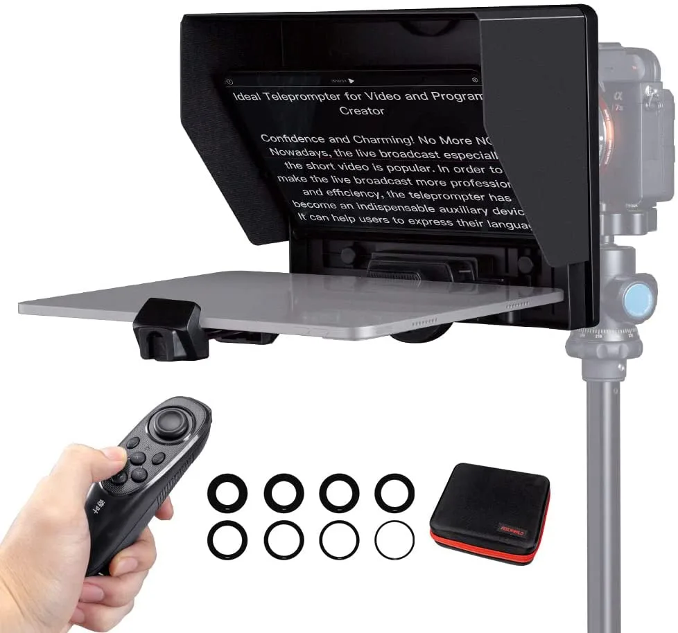 FEELWORLD TP10 Portable 10 téléprompteur pliant ezone maroc avito electroplanet