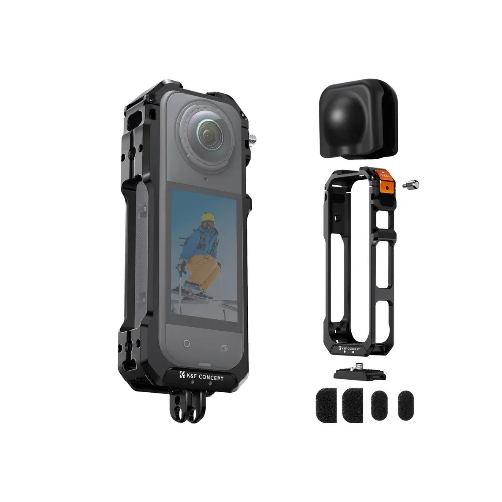 K&F Concept Camera Cage for Insta360 X5 ezone maroc avito electroplanet