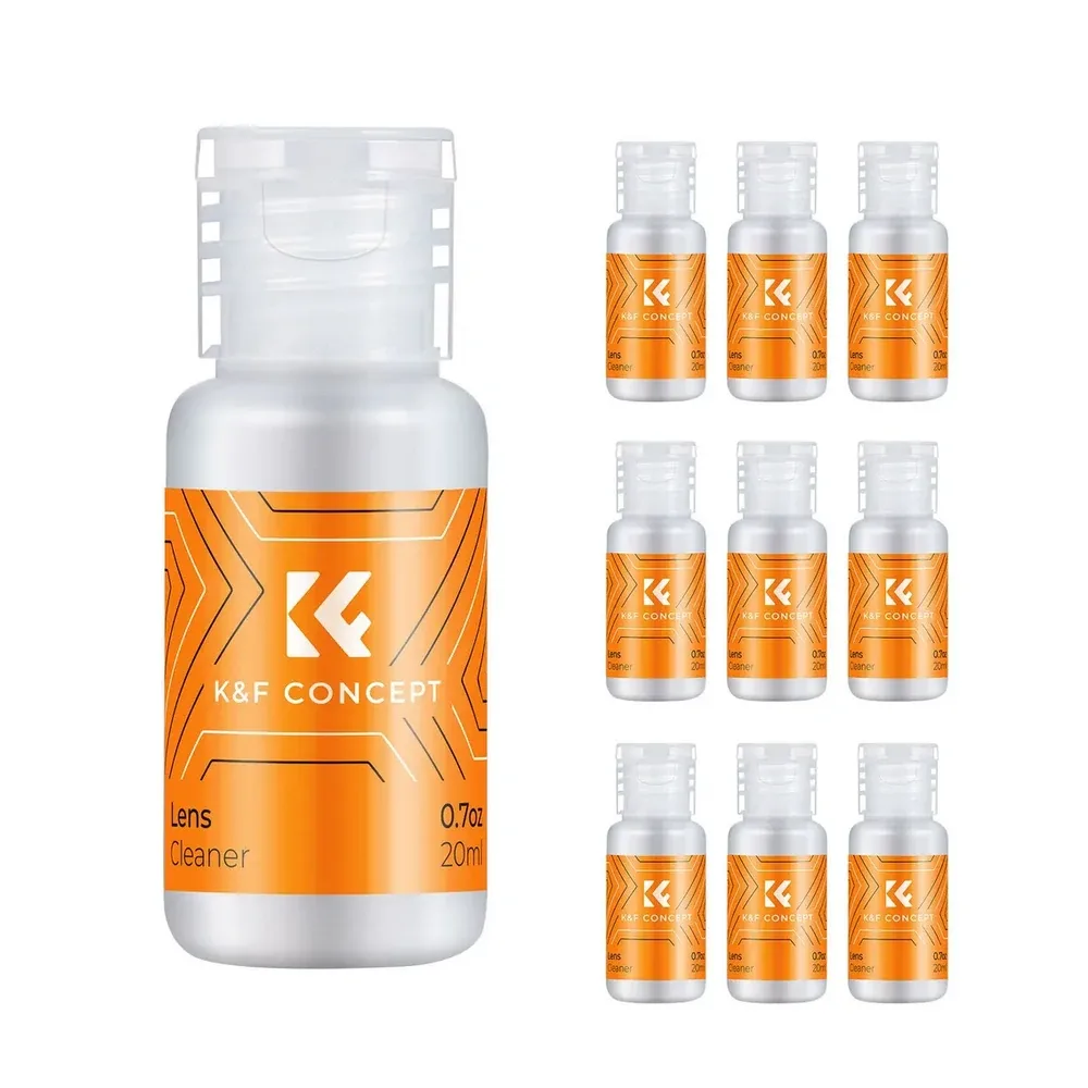 K&F Concept Kit de Nettoyage- Liquide 20ML (10 Bouteilles) ezone maroc avito electroplanet