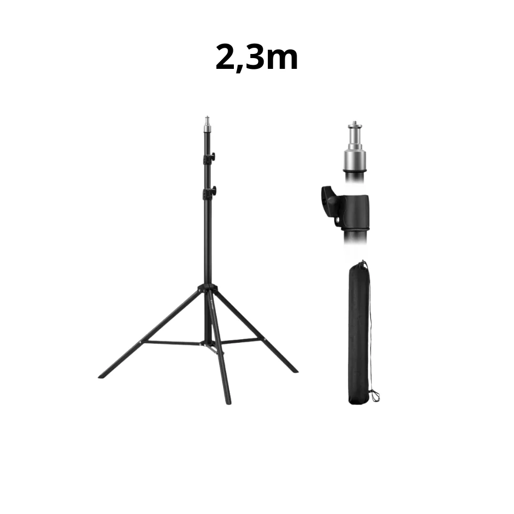 K&F Concept Trépied d’Éclairage en Métal avec Sac de Rangement et Vis 1/4″ ezone maroc avito electroplanet
