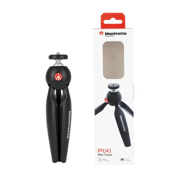 Manfrotto PIXI MTPIXIMII-B (mini trépied noir) ezone maroc avito electroplanet