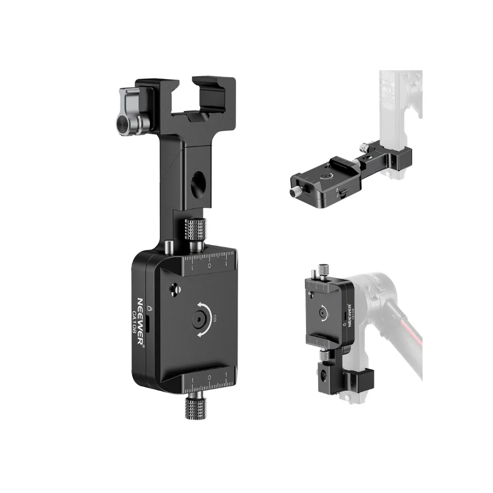 NEEWER CA108 Vertical Camera Mount for Ronin RS 4 RS 3 RS3 Pro RS 2 Gimbal ezone maroc avito electroplanet