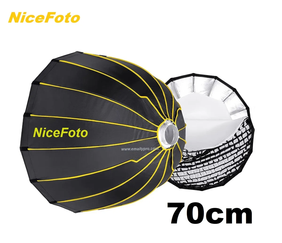 NiceFoto Softbox 70 cm ezone maroc avito electroplanet