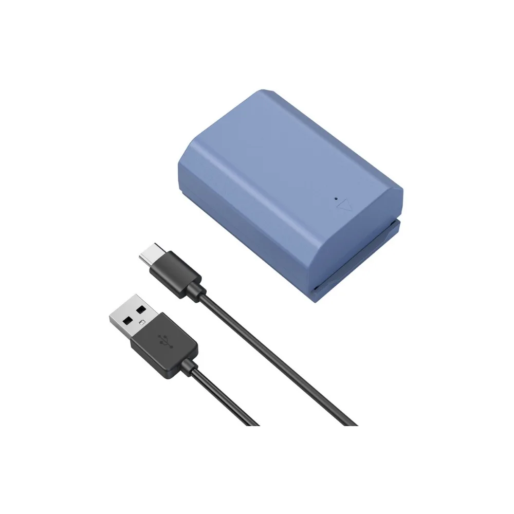 SmallRig NP-FZ100 USB-C Batterie (2400mAh, Blue) ezone maroc avito electroplanet