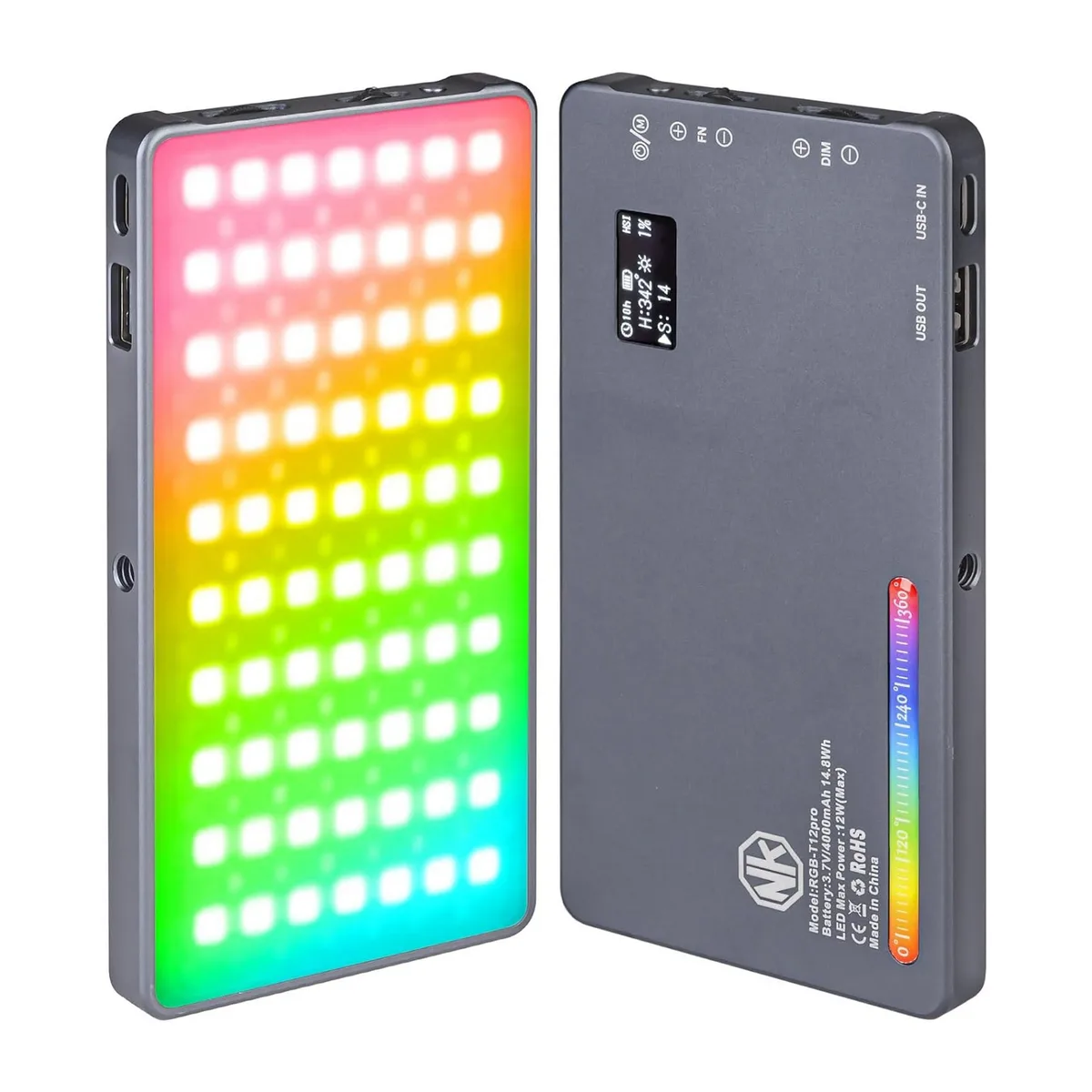 T12 Pro (torche LED RGB rechargeable) ezone maroc avito electroplanet