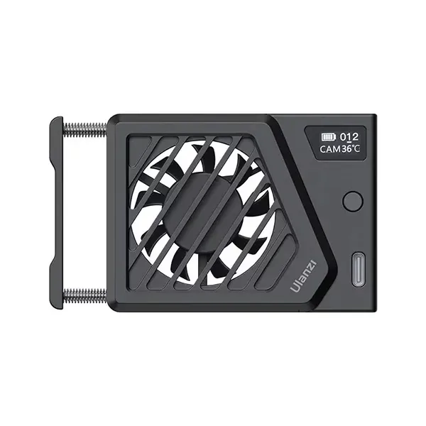 Ulanzi Camera cooling fan C25 pour sony canon Fujifilm Noir ezone maroc avito electroplanet