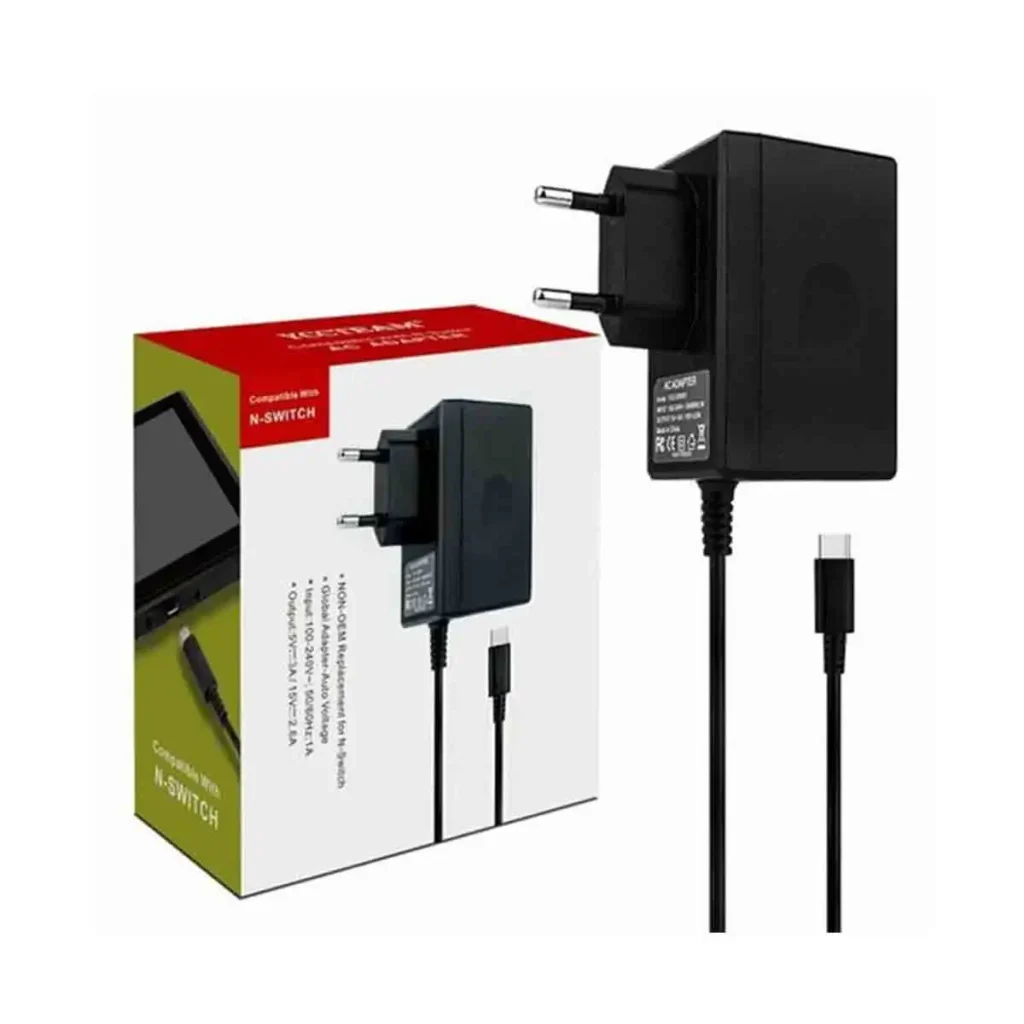 Chargeur AC pour Nintendo Switch PRIX MAROC prix maroc ezone 1