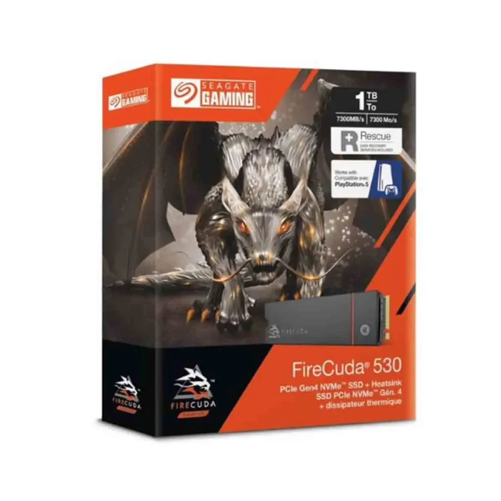 Disque Dur pour PS5 Seagate FireCuda 1 To PRIX MAROC 7 300 Mos prix maroc ezone 1