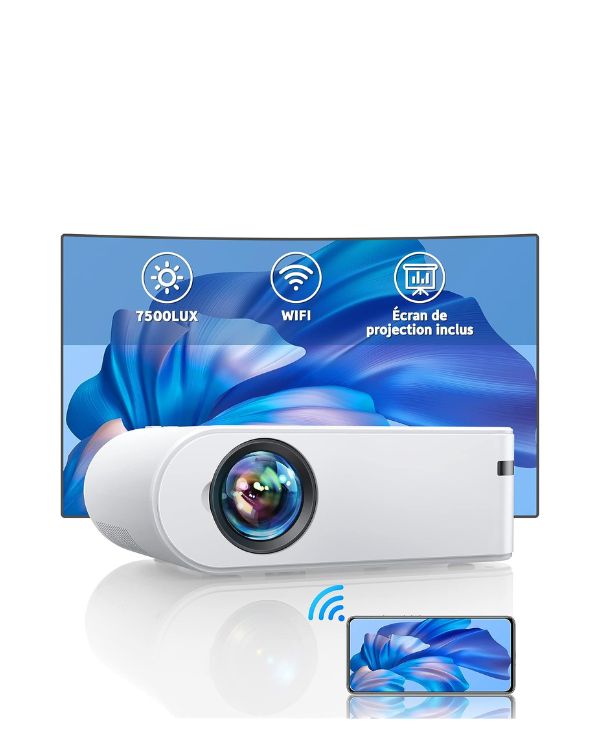 Vidéoprojecteur Yaber Vidéoprojecteur WiFi Bluetooth Full HD 1080P