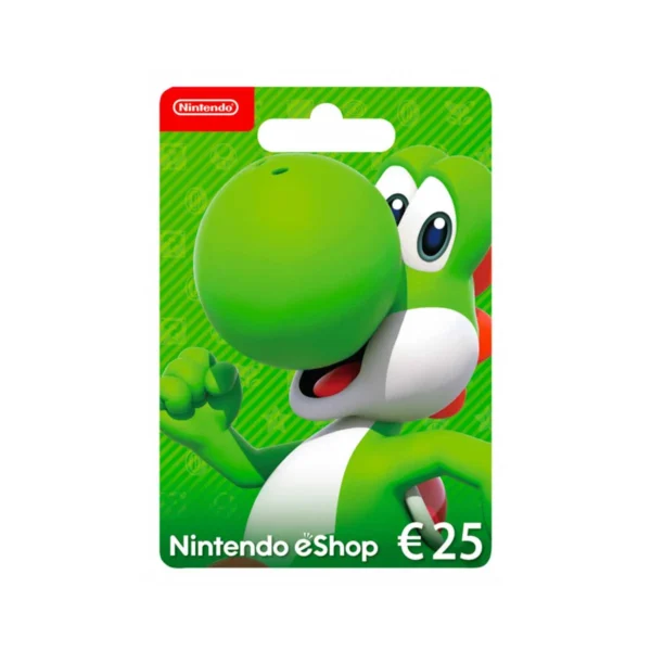 NINTENDO ESHOP CARTE 25 EURO prix maroc ezone